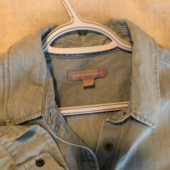 Banana republic Jean top - Picture 2 of 2